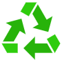 uso de materiales reciclables
